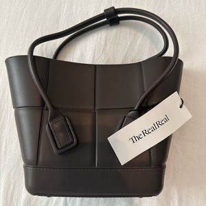 Bottega Veneta Maxi Intrecciato Small Arco Bag